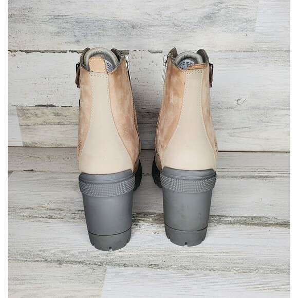 Timberland Women's Lana Point Boot Buckled Light Taupe Nubuck A5MPR Size 9.5 - Picture 8 of 16